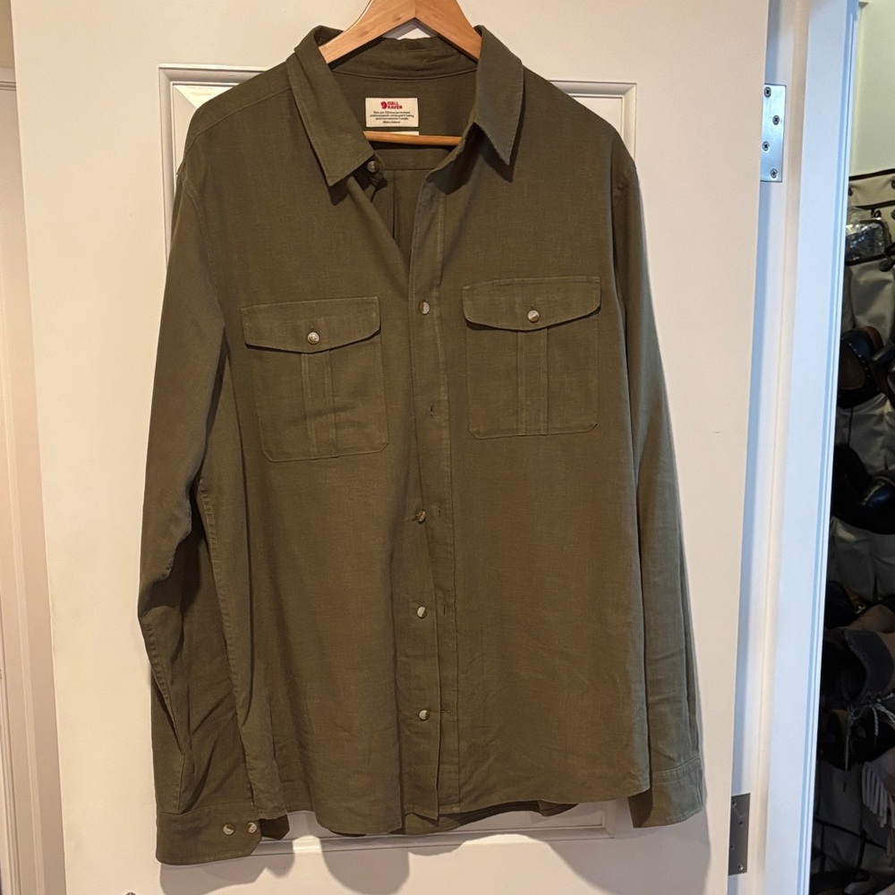 Fjallraven Men's Olive Shirt